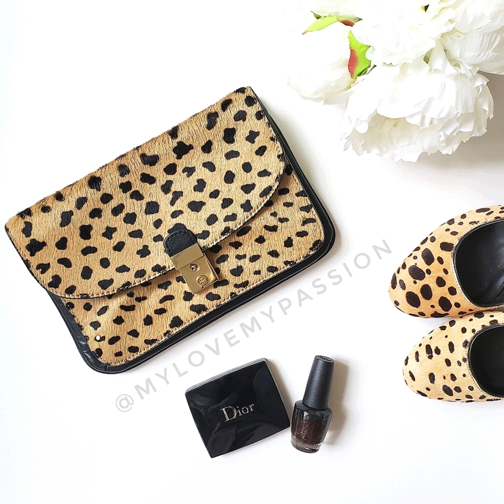 Tory Burch Leopard Crossbody Purse